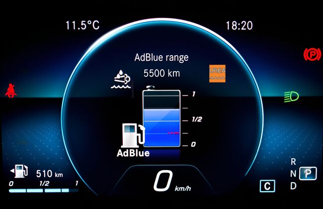 Schéma système SCR AdBlue composants – LH KEY Le Havre